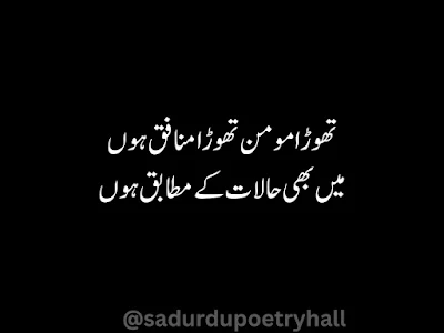 Urdu Poetry 2 Lines