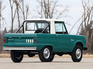 1967 Ford Bronco Half Cab Rear Right