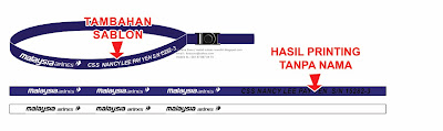 Spanduk instant: tali id card lanyard printing full color 