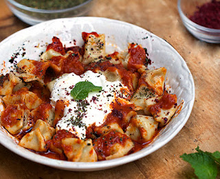 Turkish Dumpling (Manti)