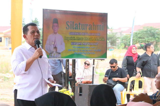 Dari SPP Gratis Hingga Rumah Singgah, Gubernur Ansar Paparkan Program Kerjanya di Tanjung Uncang