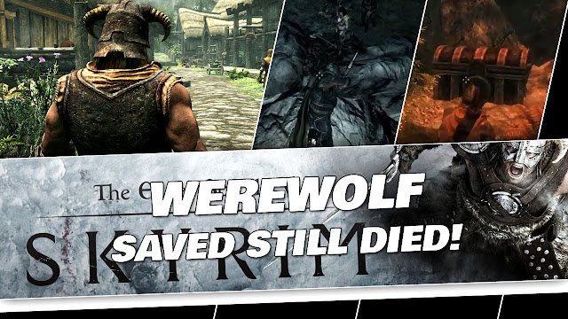 SKYRIM in 2020! Saved a Werewolf, Died in The End!