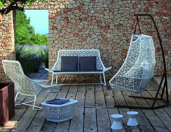 modern garden  furniture  Home  Design  Interior