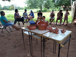  Indígenas terena da comunidade Mãe terra em projeto de empreendedorismo da cultura indígena  