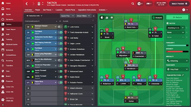 FM18 Jurgen Klopp's 4-3-3 Gegenpress Tactic