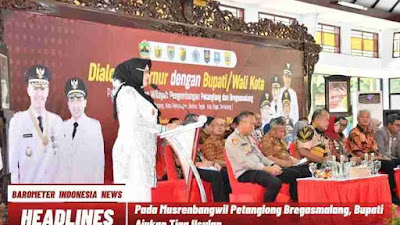 Pada Musrenbangwil Petanglong Bregasmalang, Bupati Ajukan Tiga Usulan Pembangunan