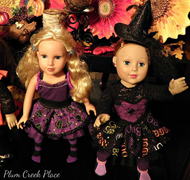 Halloween Costumes for the dolls - Little Jo's Doll Party