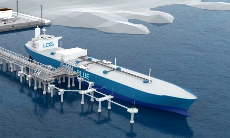 Mitsubishi quer desenvolver navio transportador de CO2 liquefeito