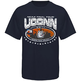 2011 Connecticut Huskies Final Four T-Shirt