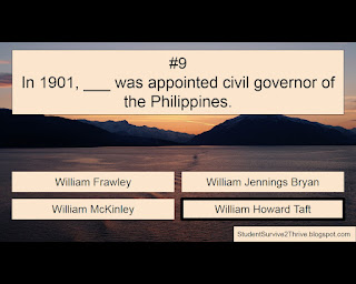 The correct answer is William Howard Taft.