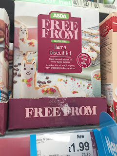 asda free from llama biscuit kit