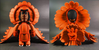 Spy Boy Legacy Orange Edition Resin Figure by Compton III x Space Broccoli