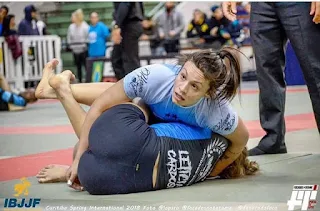 Cajatiense é campeã brasileira e vice campeã sul-americana de Jiu Jitsu e soma 21 medalhas em 2018