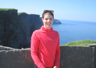 Kelly at the Cliffs of Moher