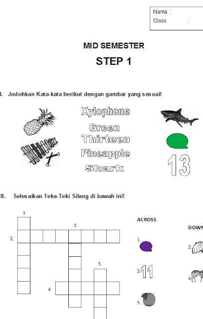 SOAL LATIHAN(DRILL) BAHASA INGGRIS ANAK-ANAK SD:CARA BERHIJAB ATAU ...