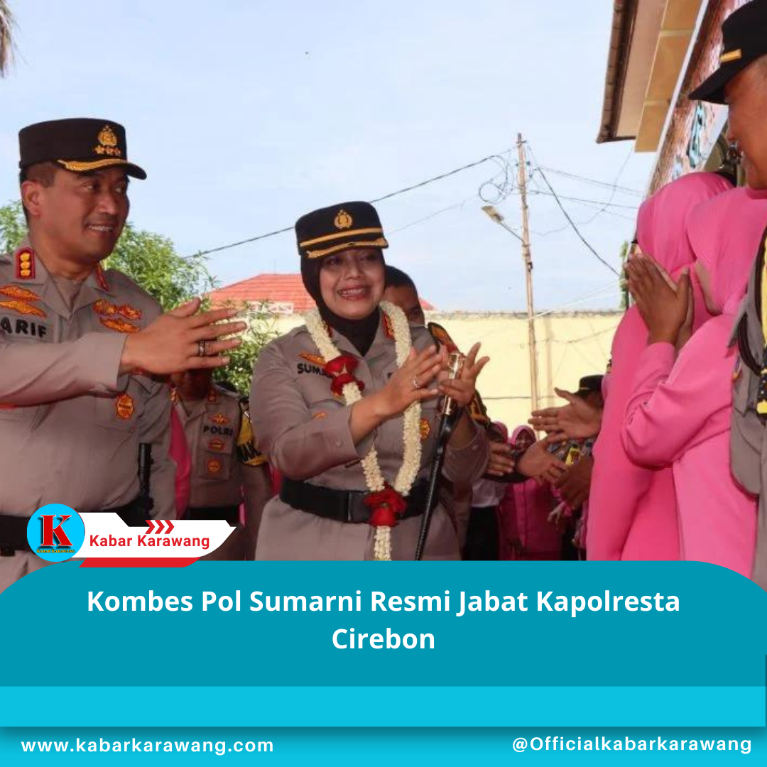 Kombes Pol Sumarni Resmi Jabat Kapolresta Cirebon