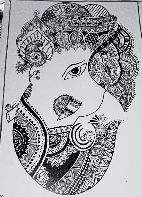 Ganesh Art Images