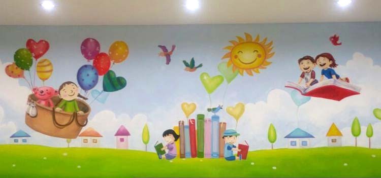 Jasa Pembuatan Lukisan Mural Di Dinding Sekolah Paling Unik