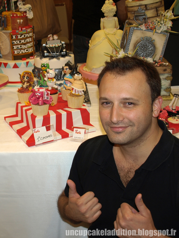 Expo Tarta 2013 :  le Premier Prix Cupcakes est pour Sébastien !