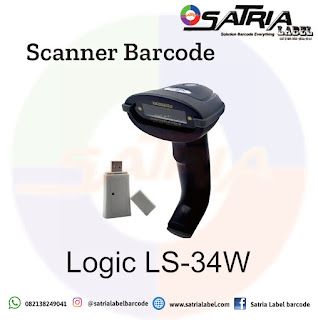 logic ls-34w scanner label barcode di toko label barcode jawa tengah
