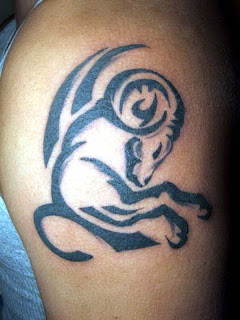 Zodiak Tattoos Gallery - Aries Tattoo