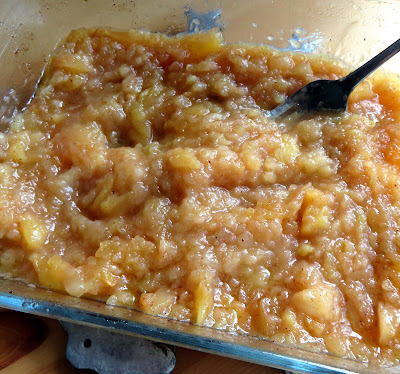 Oven Roasted Applesauce