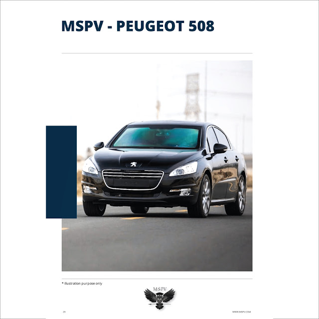 MSPV Armoured Peugeot 508