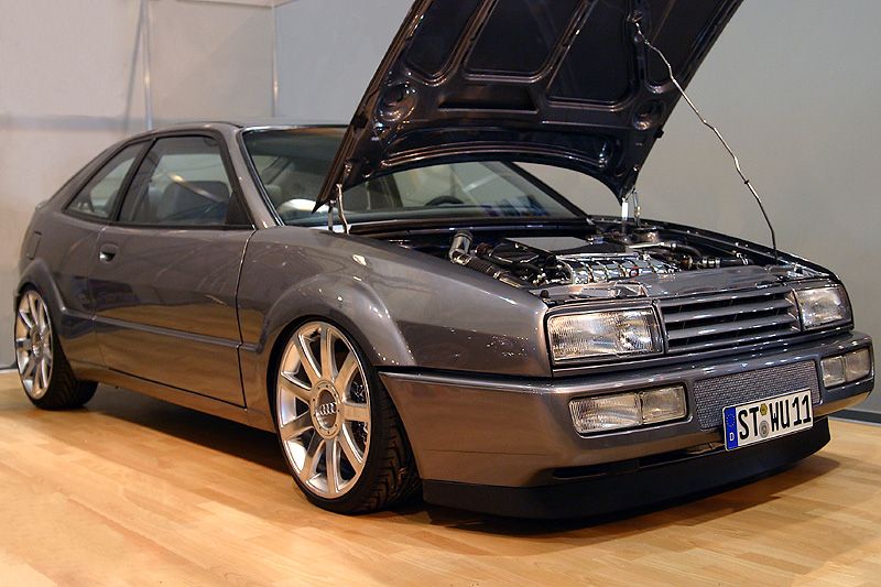 Sascha Bleser s alter Corrado VR6 Turbo um 1741 Eingestellt von WOBRider