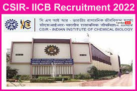CSIR-Indian Institute of Chemical Biology Recruitment 2022