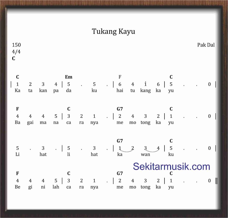 Top Lagu Tukang Kayu , Penting!