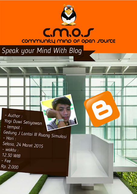 Workshop - Speak Your Mind With Blog