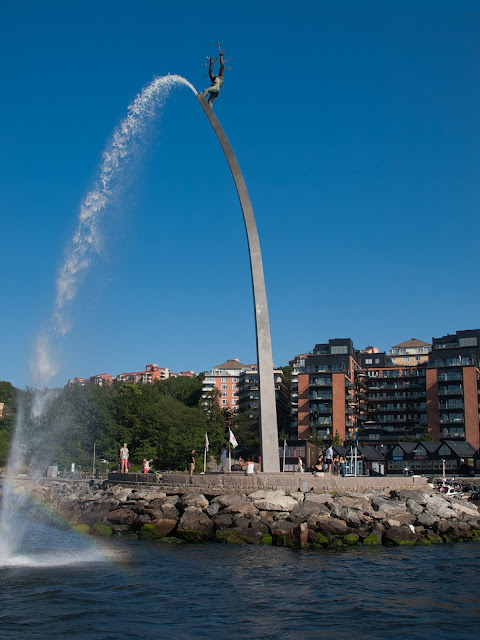 jiemve, Stockholm, Dieu, notre Père, sur l'arc-en-ciel, Carl Milles, oeuvre d'art