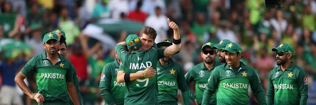 Pakistani Players celebrating a win