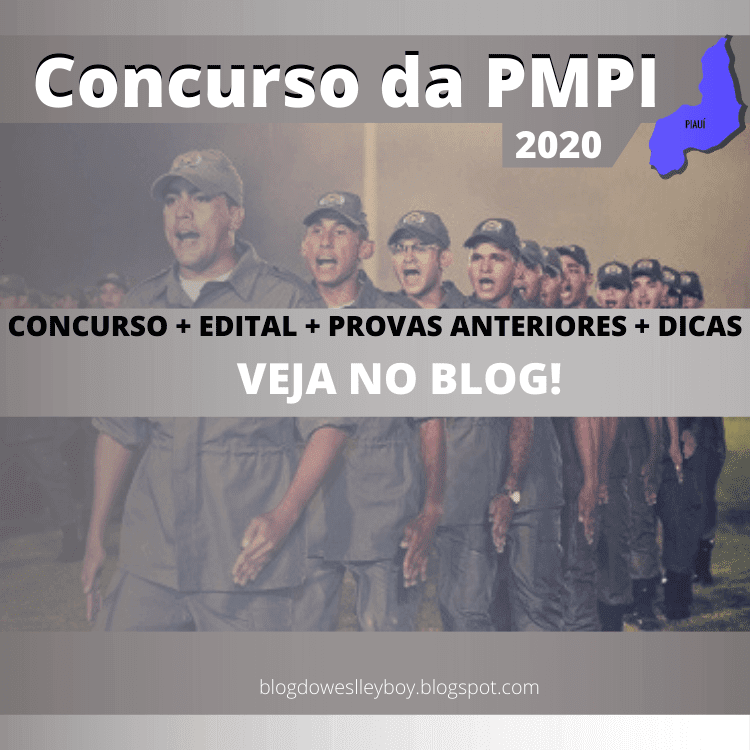 concurso da PMPI é anunciado e edital deve ser liberado em outubro-blog do Weslley Boy