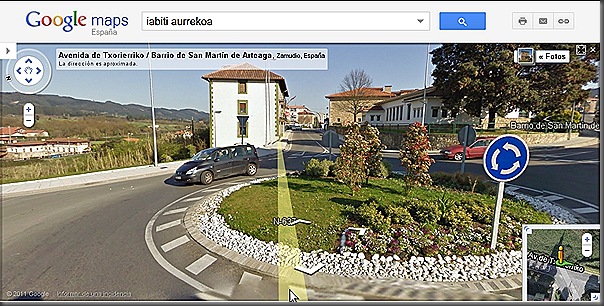 Rotonda entrada Zamudio