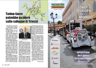 MARZO 2019 PAG. 56 - Torino-Lione potrebbe incidere sullo sviluppo di Trieste