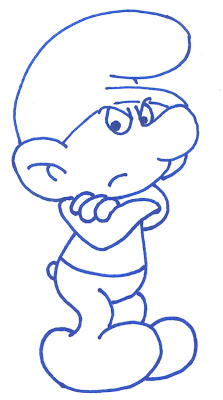 Smurf Coloring Pages