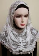 Model Jilbab Brokat Arab Saudi