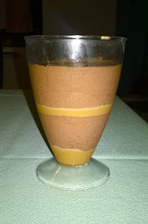 Mousse cioccolato+caramello