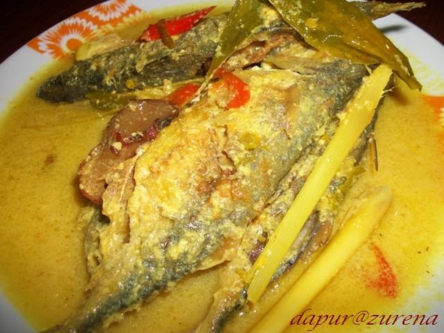 Dari Dapur Zurena: Masak Lemak Cili Api Ikan Kembung