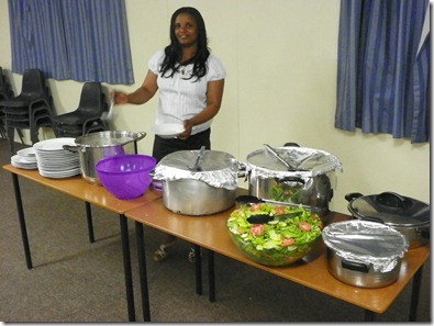Pres. Shongwe prepared all this in that little space