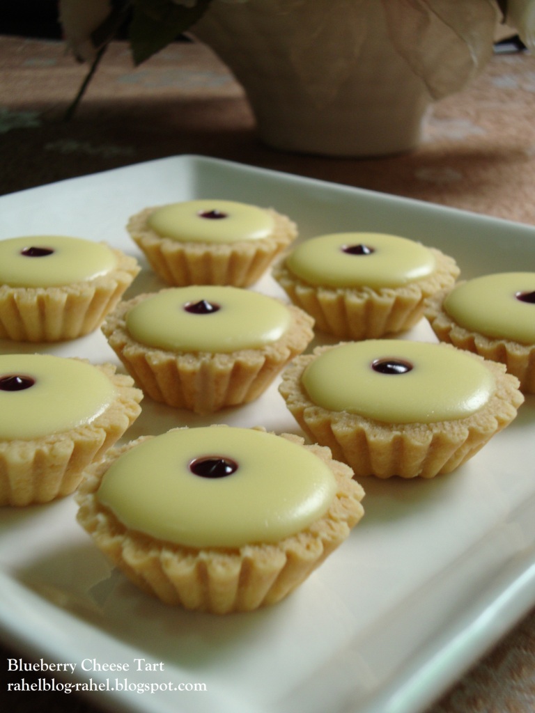 Rahel Blogspot: Blueberry Cheese Tart
