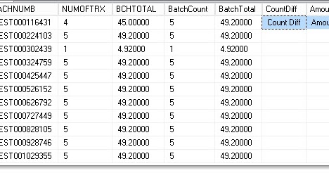 Sum in sql