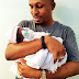 Awww, proud papa. Naeto C shares photo of his new born daughter 