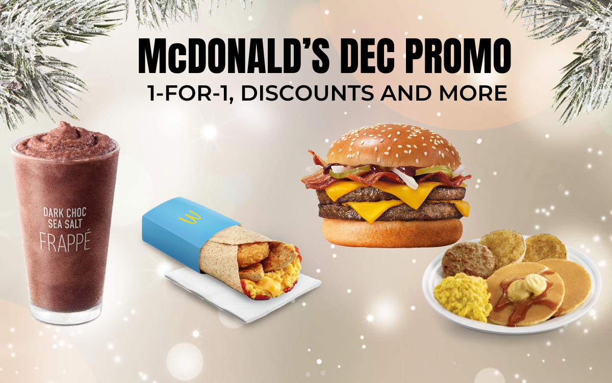 McDonald's 1 for 1 , 50% Deals and More!