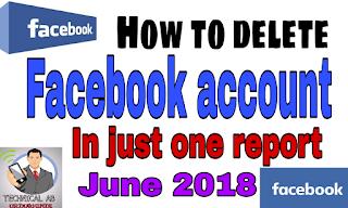 How to remove any fb account new latest trick june 2018