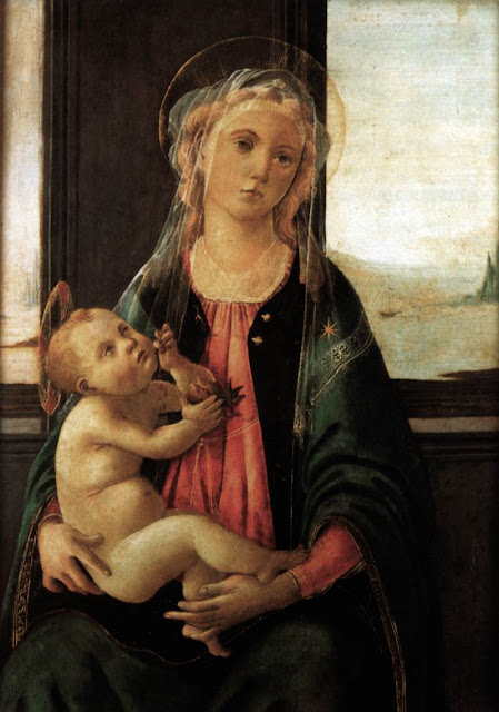 Botticelli,Painting,Madonna