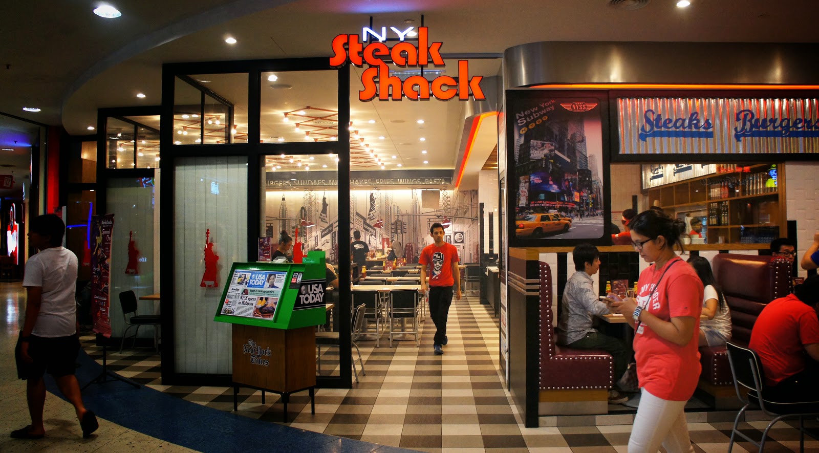 Waiii Sek Meowsss: NY Steak Shack Restaurant @ Sunway Pyramid