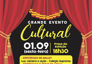 Praça da Estação será palco de grande espetáculo cultural nesta sexta-feira (01)