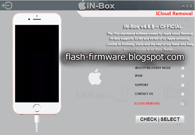 iphone Icloud Lock Remove Any IOS Unlock Tool iN-Box V4.8.0 100% Working Free Download 